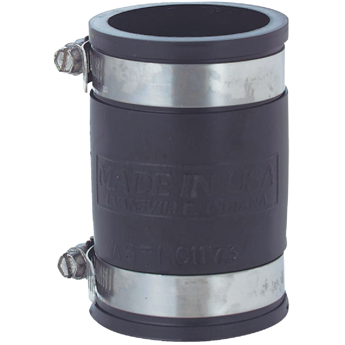 Fernco 1-1/4 In. Plastic to Plastic PVC Coupling Image 1