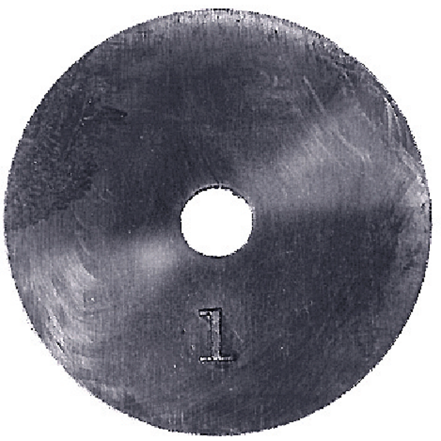 Danco 1-1/8 In. Black Neoprene Flat Faucet Washer Image 1