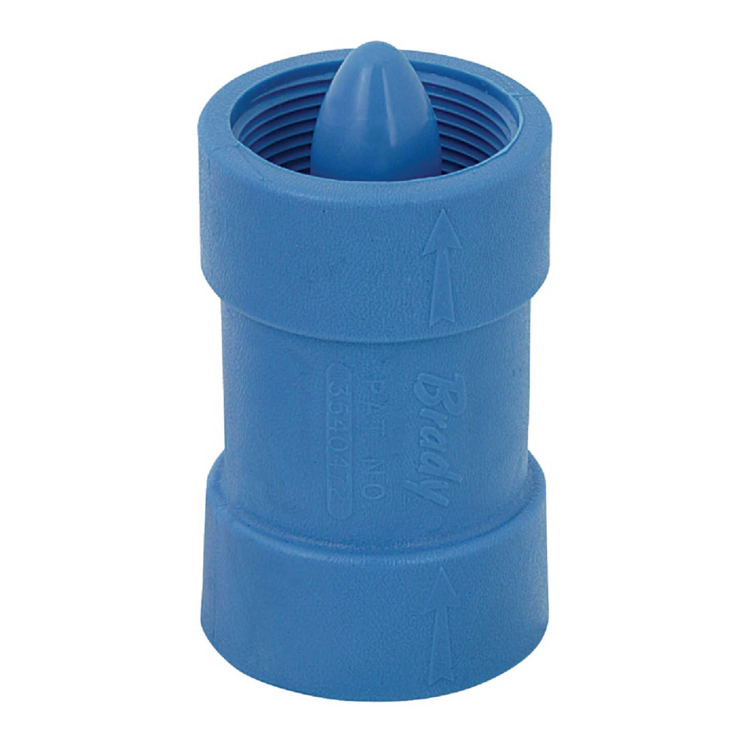 Campbell Brady 1-1/2 In. Acetal Polymer Spring Loaded Check Valve Image 1