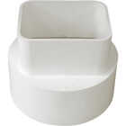 IPEX 2 In. x 3 In. x 4 In. PVC Sewer and Drain Downspout Adapter Image 1