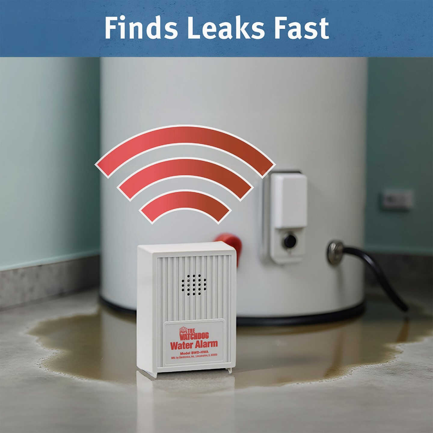 The Basement Watchdog 110 dB Battery Operated Water Alarm Image 5