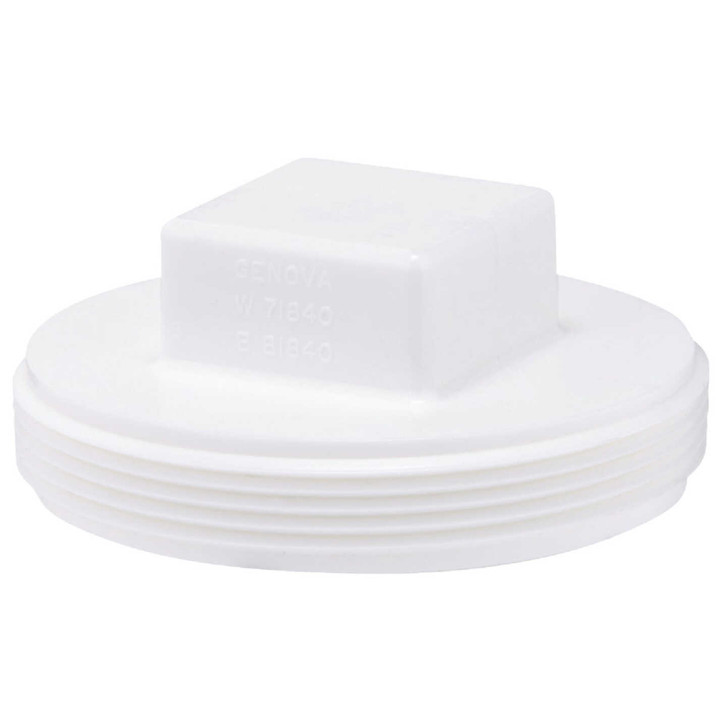 IPEX 4 In. Square Head PVC Sewer and Drain Plug Image 1
