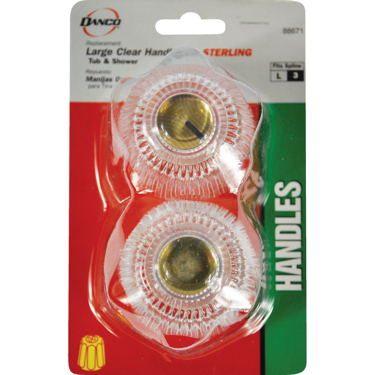 Danco Acrylic Washerless Clear Faucet Handle Image 2