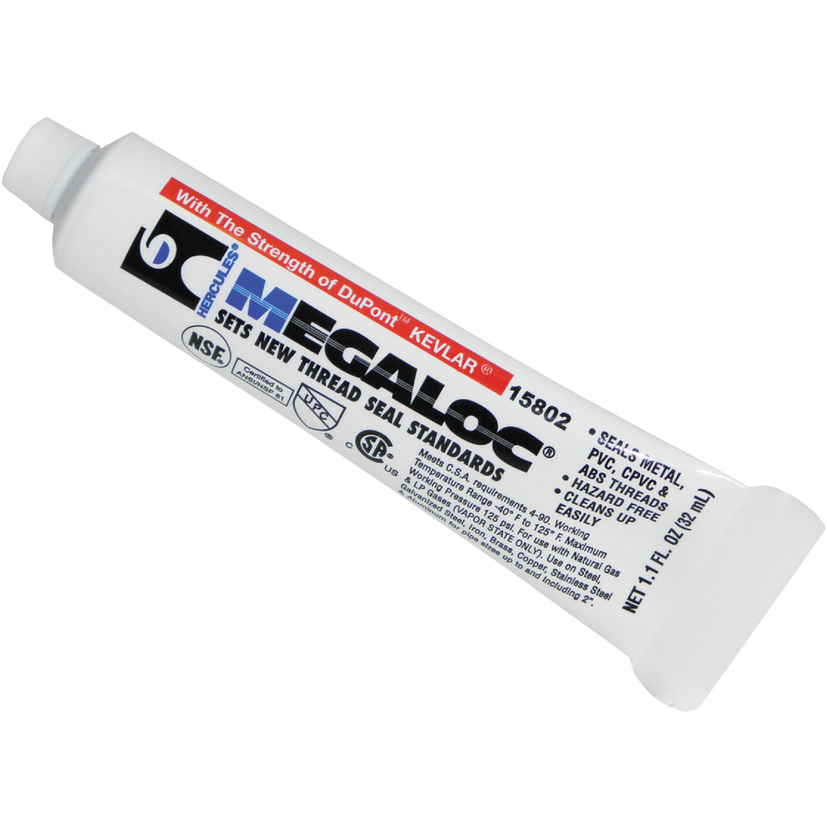 Hercules Megaloc 1.1 Oz. Multi-Purpose Thread Sealant