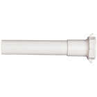 Keeney 1-1/4 In. x 6 In. White Plastic Extension Tube Image 1