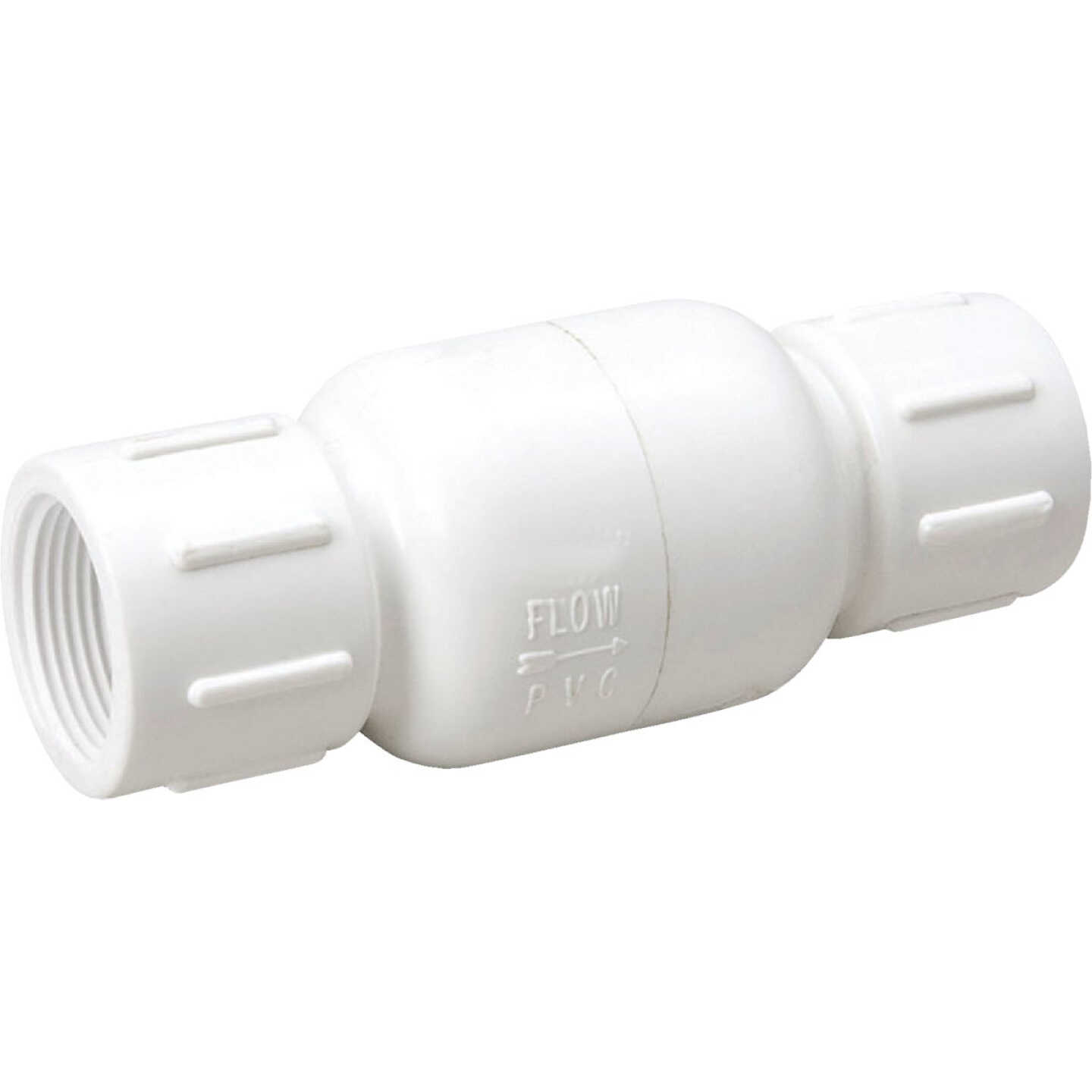 ProLine PVC 1-1/4 In. FIP x 1-1/4 In. FIP In-Line Check Valve Image 1