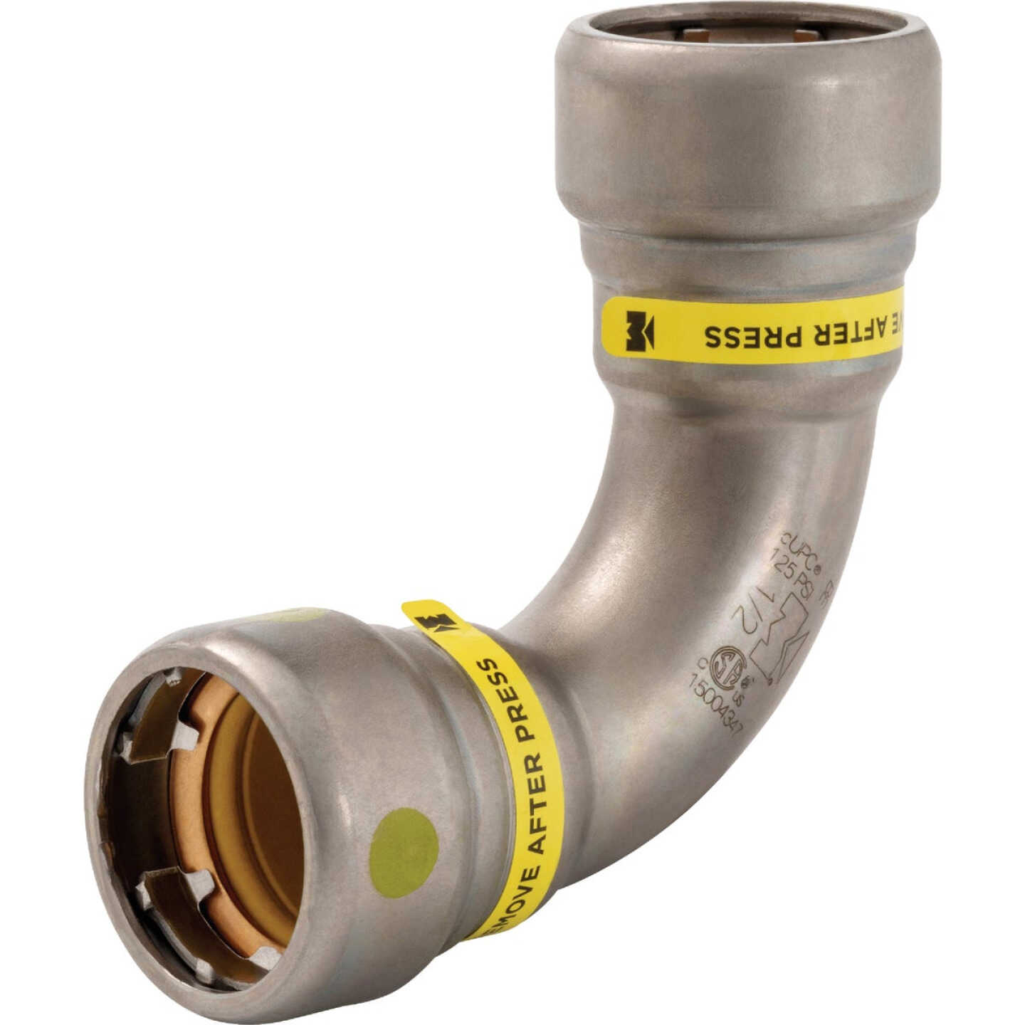 Streamline 1/2 In. P X P LR Carbon Steel 90 Deg Elbow Image 1