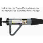 Pro Power Super Plunger 3 In. Dia. Toilet Plunger Image 4