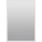 Zenith White 16 In. W x 22 In. H x 5 D Single Mirror Surface/Recess Mount Framed Medicine Cabinet Image 1