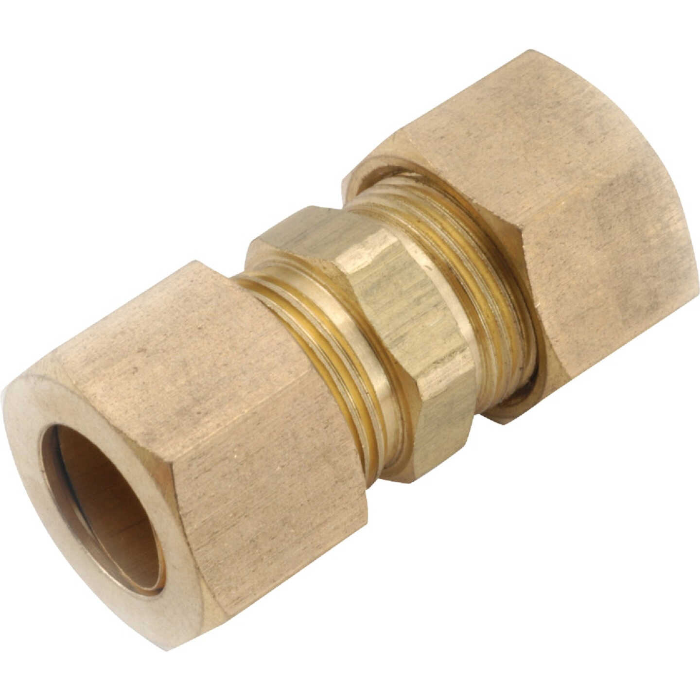 Anderson Metals 1/2 In. Brass Low Lead Compression Union Image 1