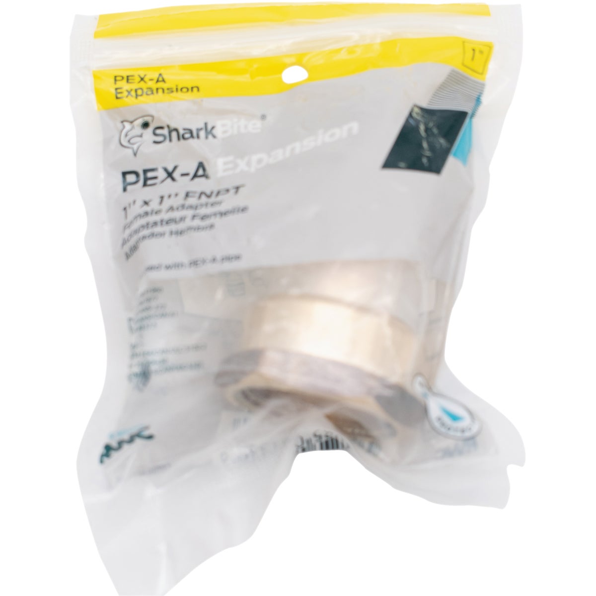 SharkBite PEX-A Brass 1 In. x 1 In. FNPT Adapter Image 2