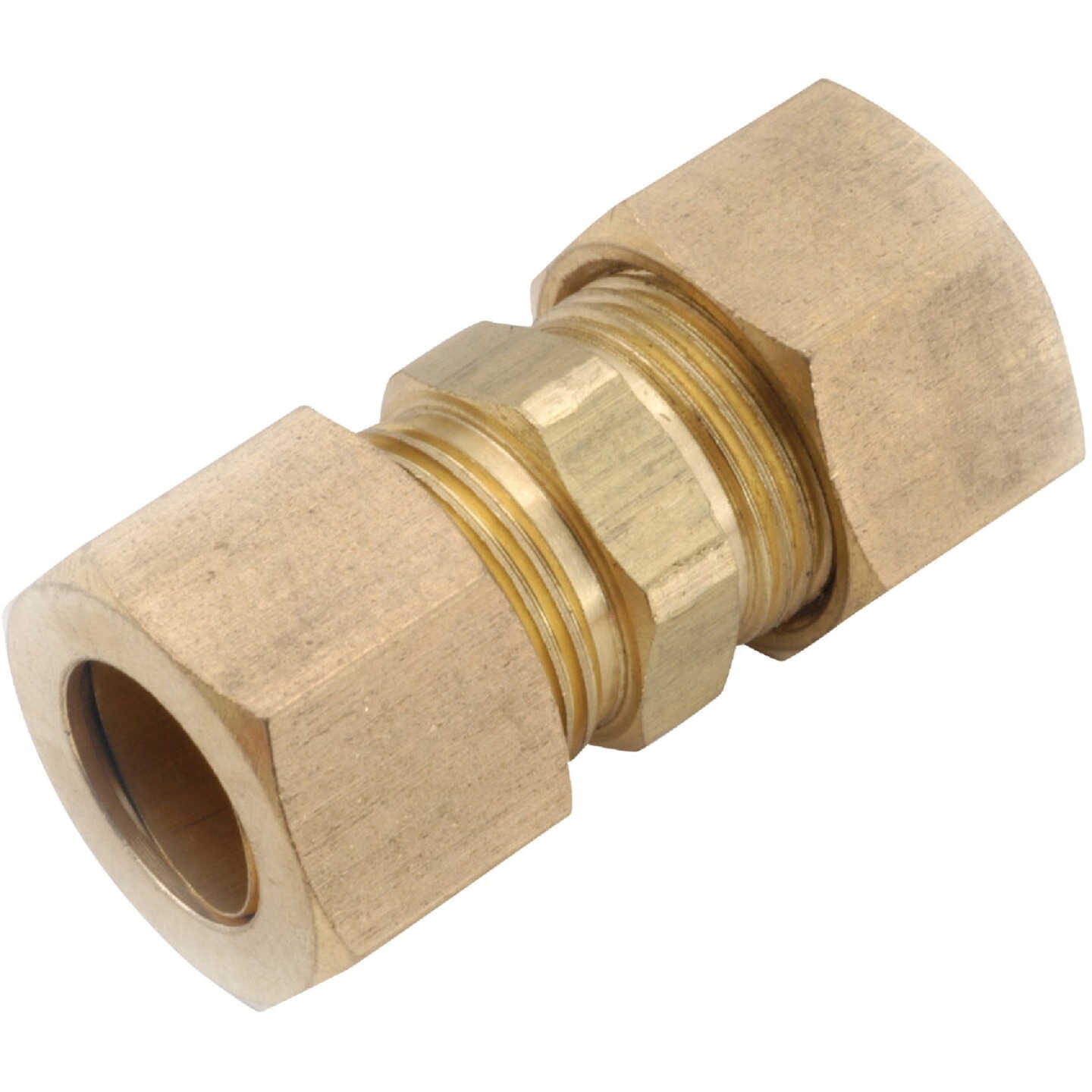 Anderson Metals 5/8 In. Brass Low Lead Compression Union Image 1