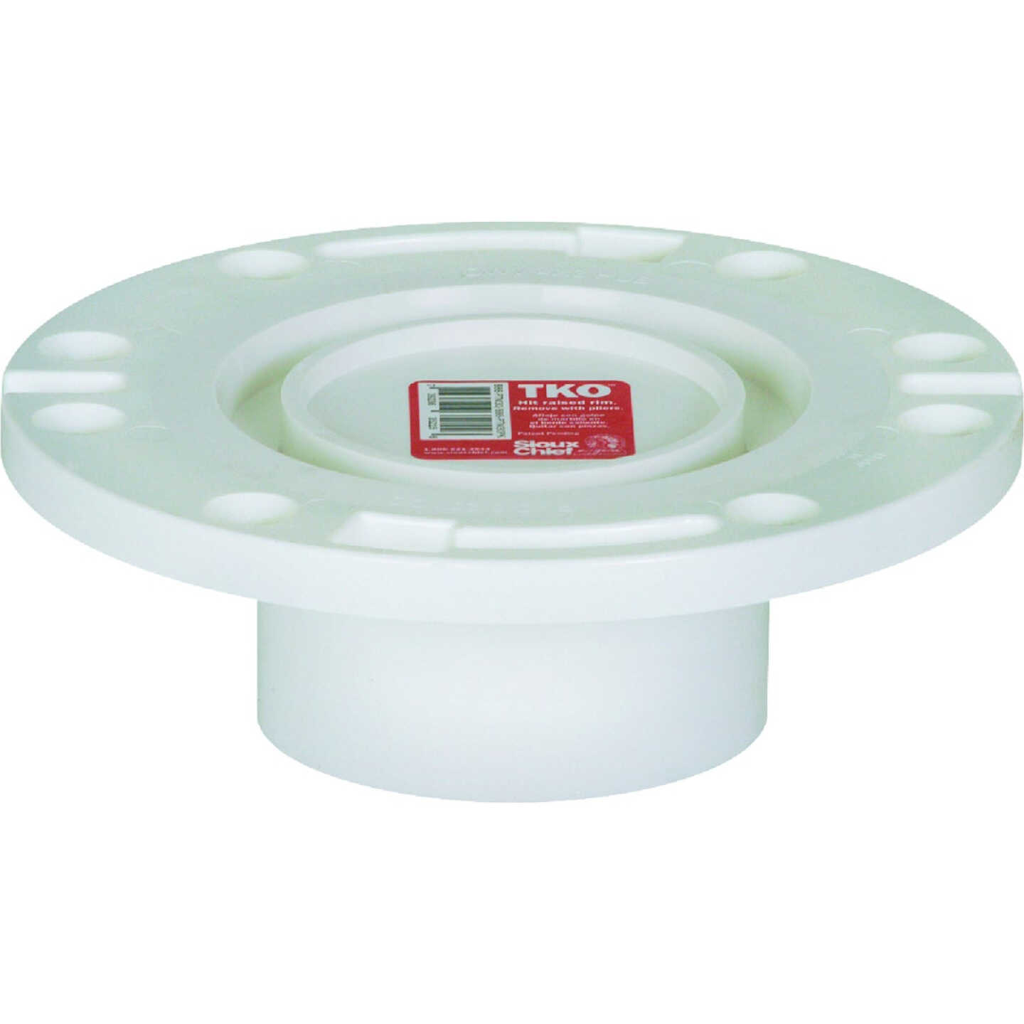 Sioux Chief 3 In. Schedule 30 DWV PVC Closet Flange Image 1