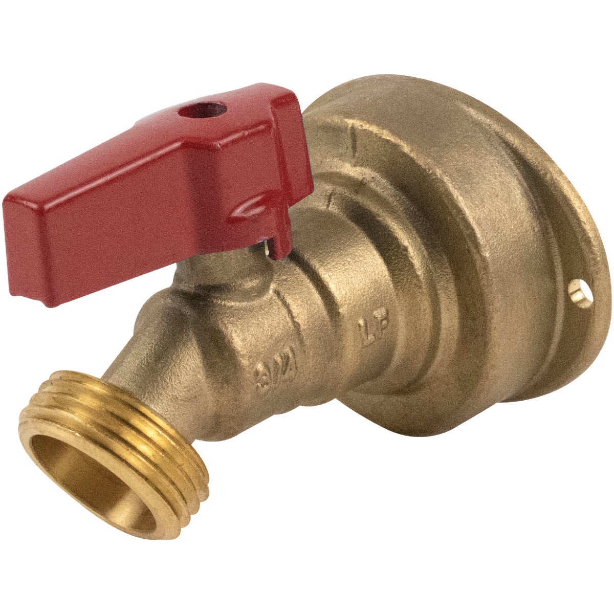Brass 3/4-in PF x 3/4-in MHT 1/4 Turn No Kink Hose Bibb