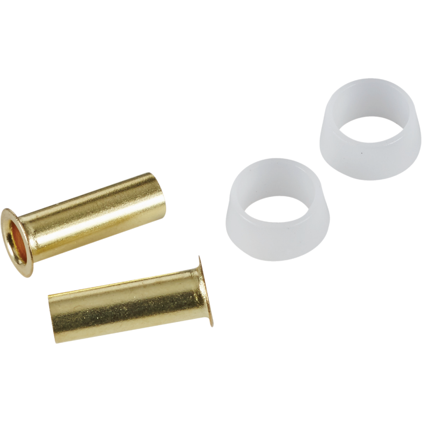 Do it 1/4 In. Brass Compression Insert (2-Pack) Image 1