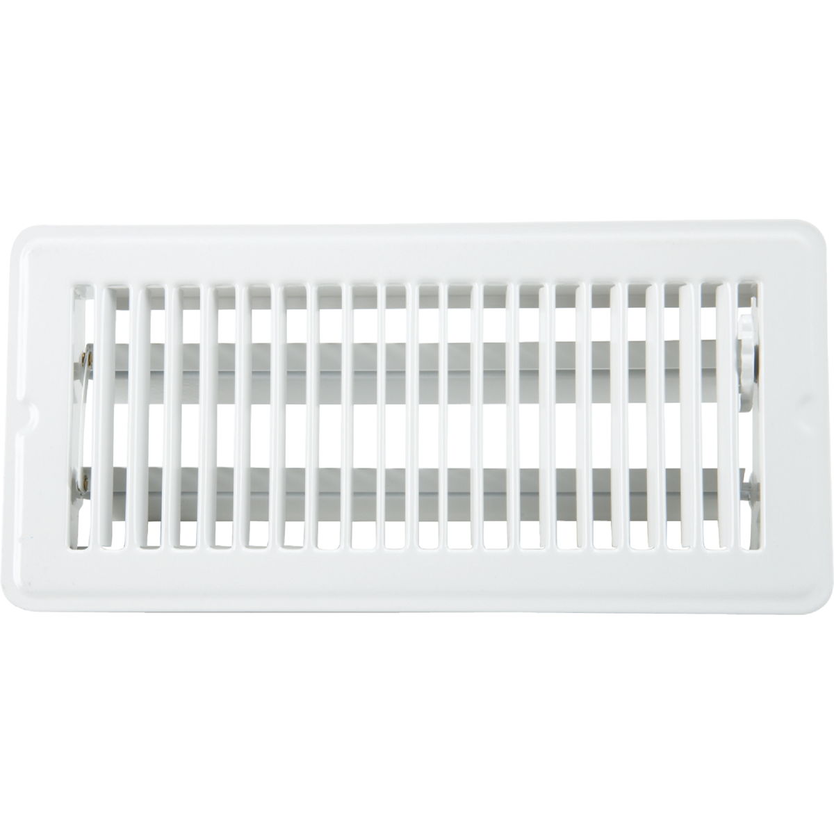 Home Impressions 4 In. x 10 In. White Steel Floor Register Image 3