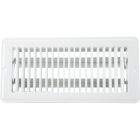 Home Impressions 4 In. x 10 In. White Steel Floor Register Image 3