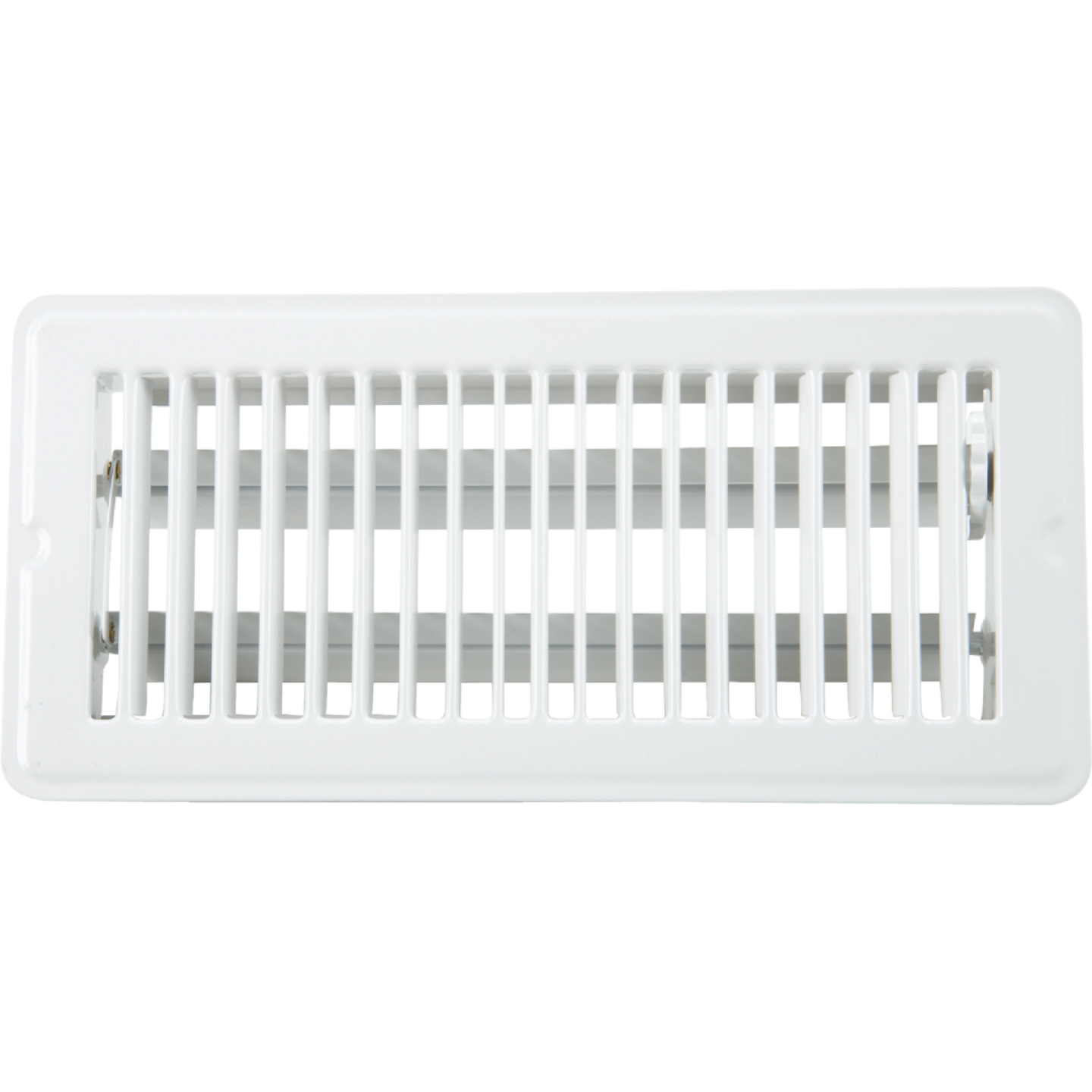Home Impressions 4 In. x 10 In. White Steel Floor Register Image 3