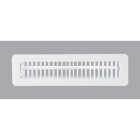 Home Impressions 2-1/4 In. x 12 In. White Steel Floor Register Image 1