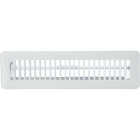 Home Impressions 2-1/4 In. x 12 In. White Steel Floor Register Image 3
