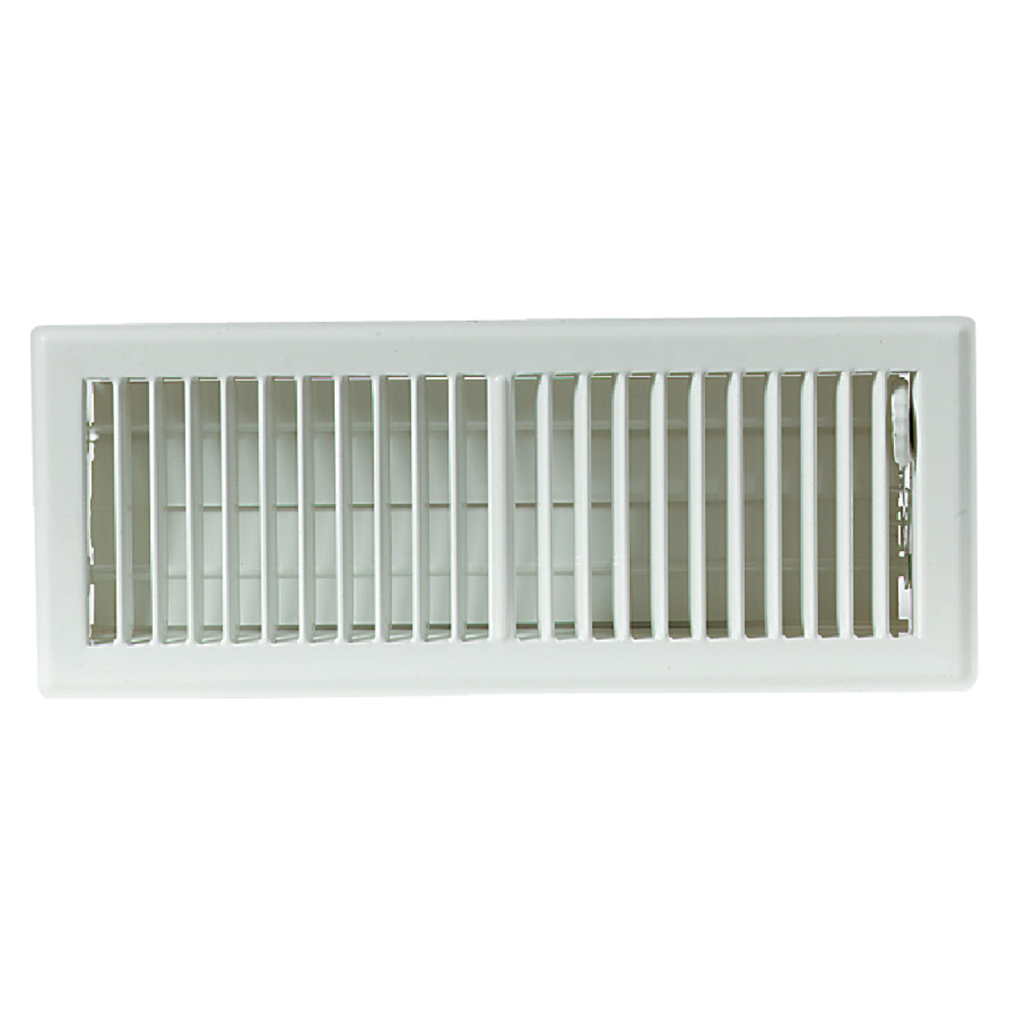 Home Impressions 4 In. x 12 In. White Steel Floor Register Image 2