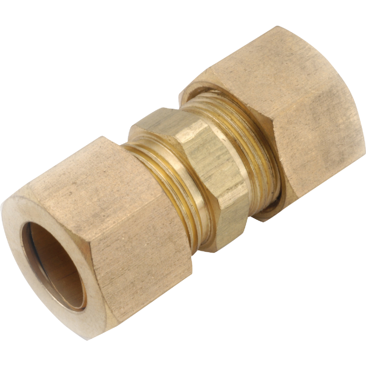 Anderson Metals 7/8 In. Brass Low Lead Compression Union Image 1