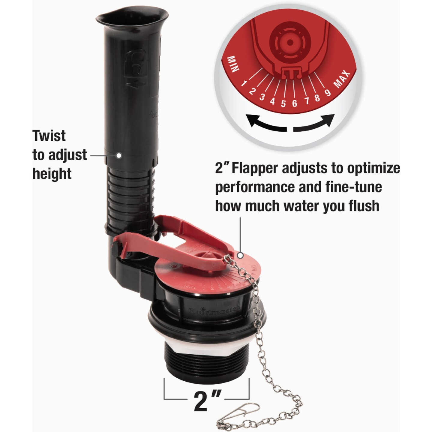 Fluidmaster Universal Toilet Repair Kit Image 3