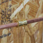 QuickFitting 1/2 In. Push-to-Connect Brass Straight Coupling Image 2