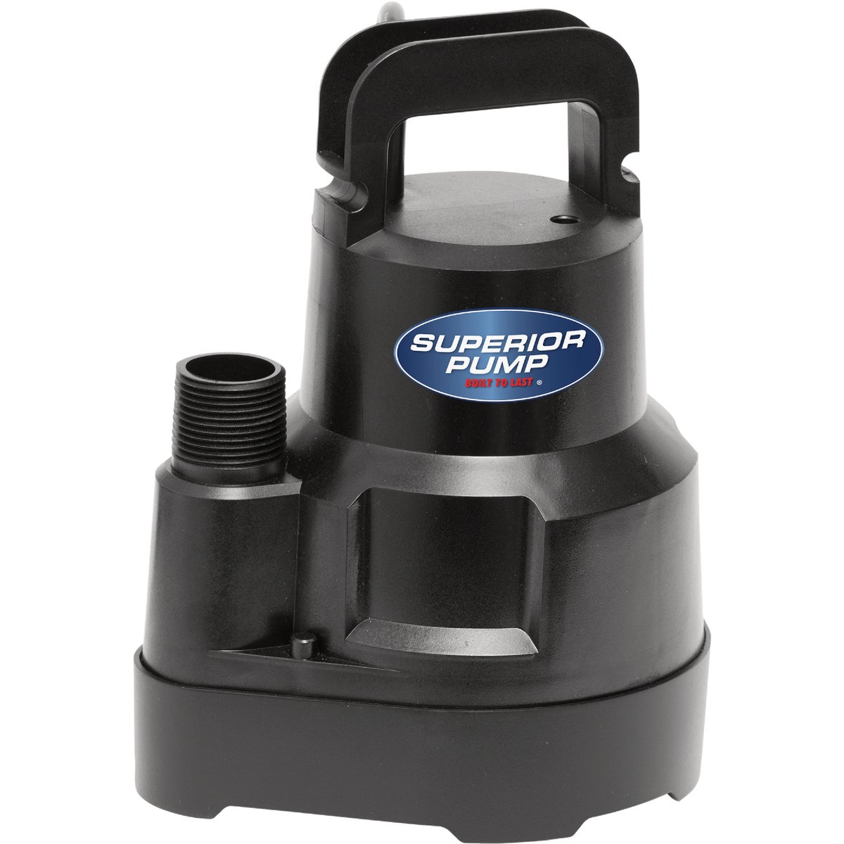 Superior Pump 1/6 HP 1920 GPH Oil-Free Submersible Utility Pump Image 4