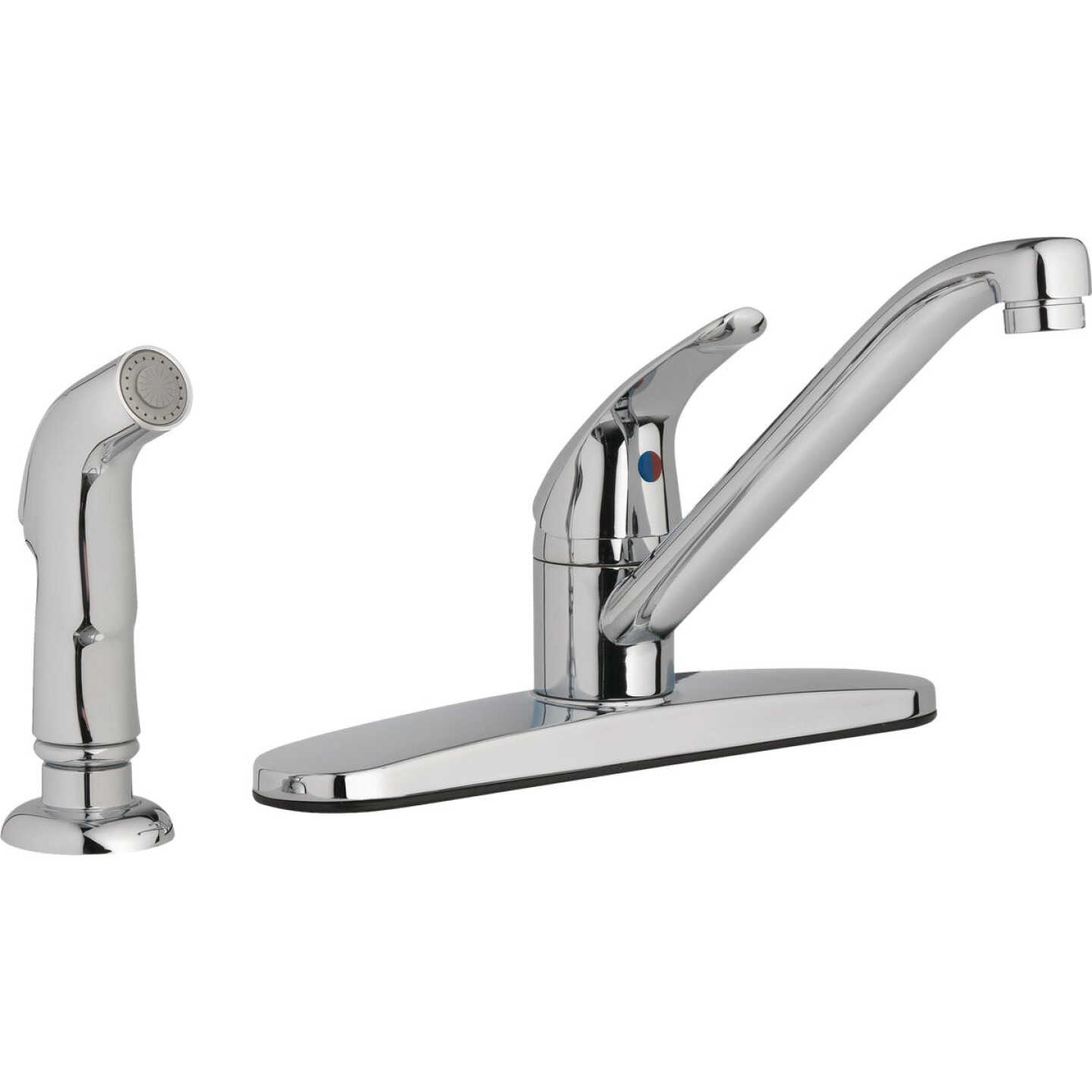 Homepointe Single Lever Handle Kitchen Faucet, Chrome Image 1