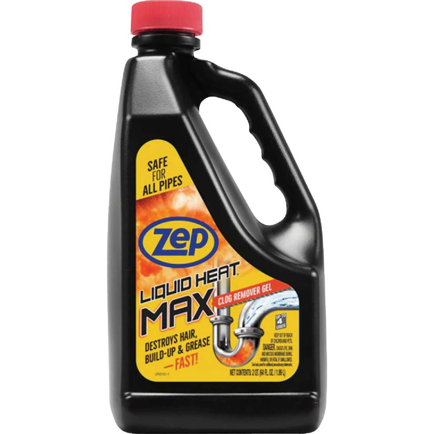 Zep Liquid Heat Max 64 Oz. Clog Remover Gel Image 1