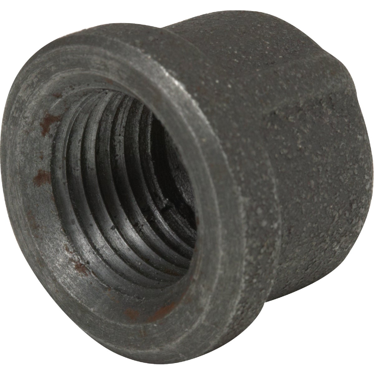 Anvil 1/2 In. Malleable Black Iron Cap Image 1