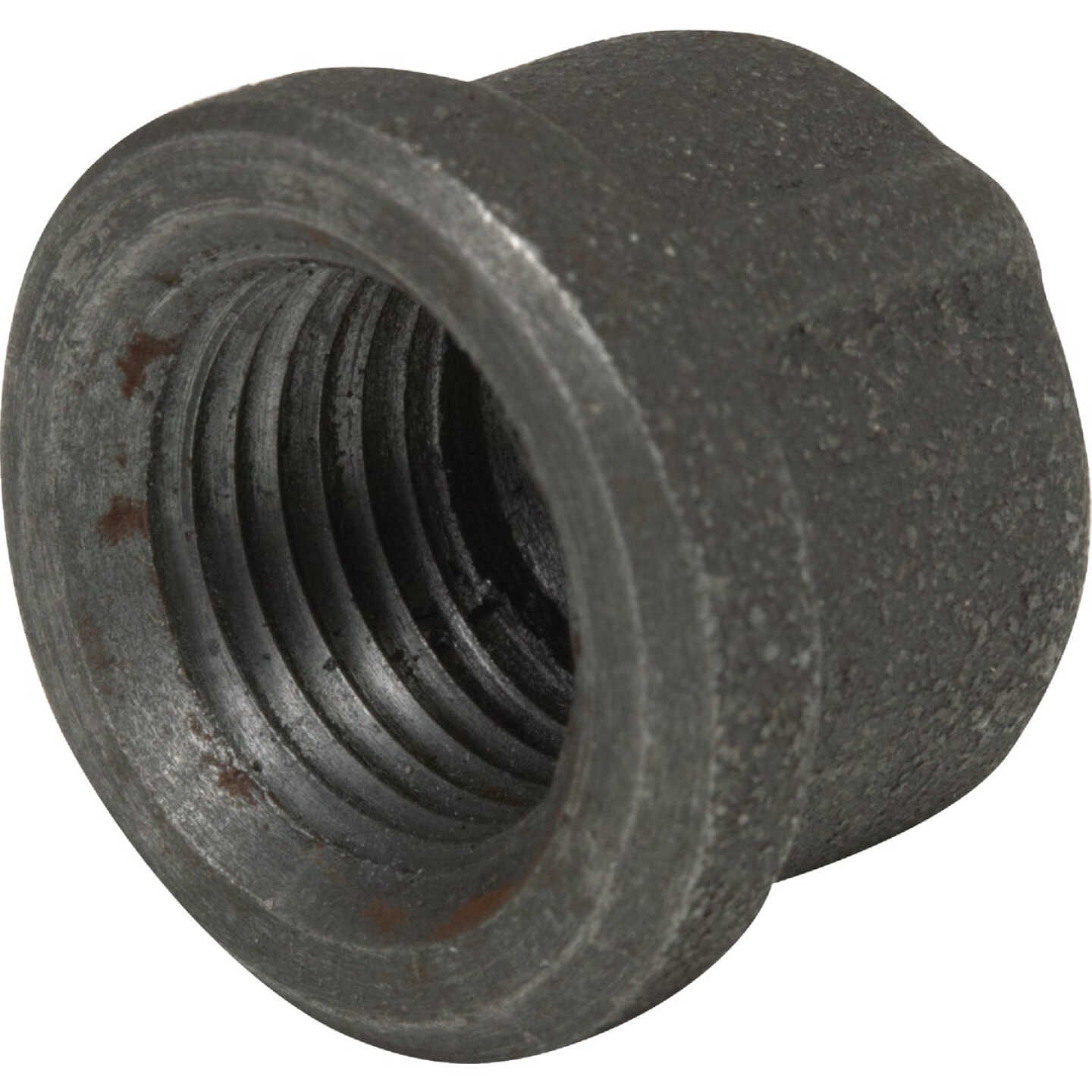 Anvil 1-1/4 In. Malleable Black Iron Cap Image 1