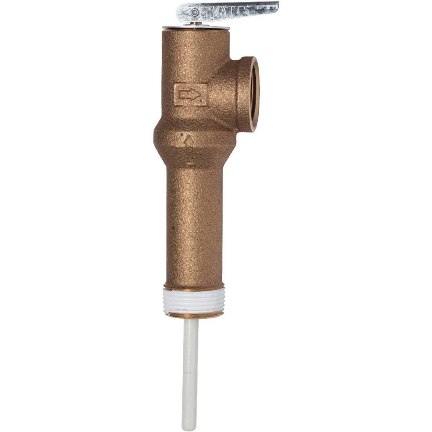 Reliance 3/4 In. MIPS Inlet X 3/4 In. FIPS Outlet Long Shank Temperature & Pressure Relief Valve Image 1