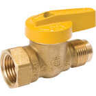 ProLine 1/2 In. Flare x 1/2 In. FIP Forged Brass Gas Ball Valve Image 1