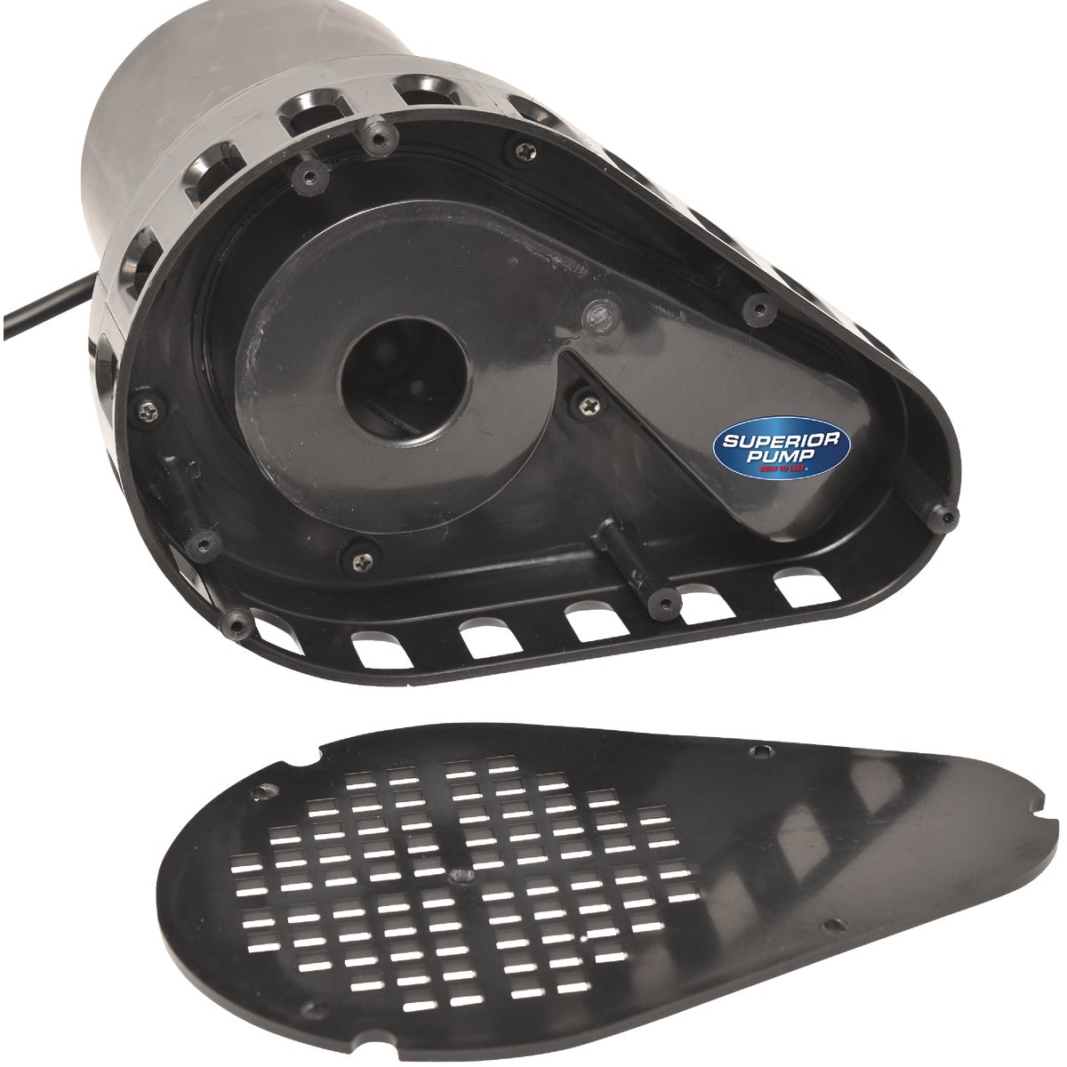 Superior Pump 1/2 HP 3300 GPH Thermoplastic Submersible Utility Pump Image 6