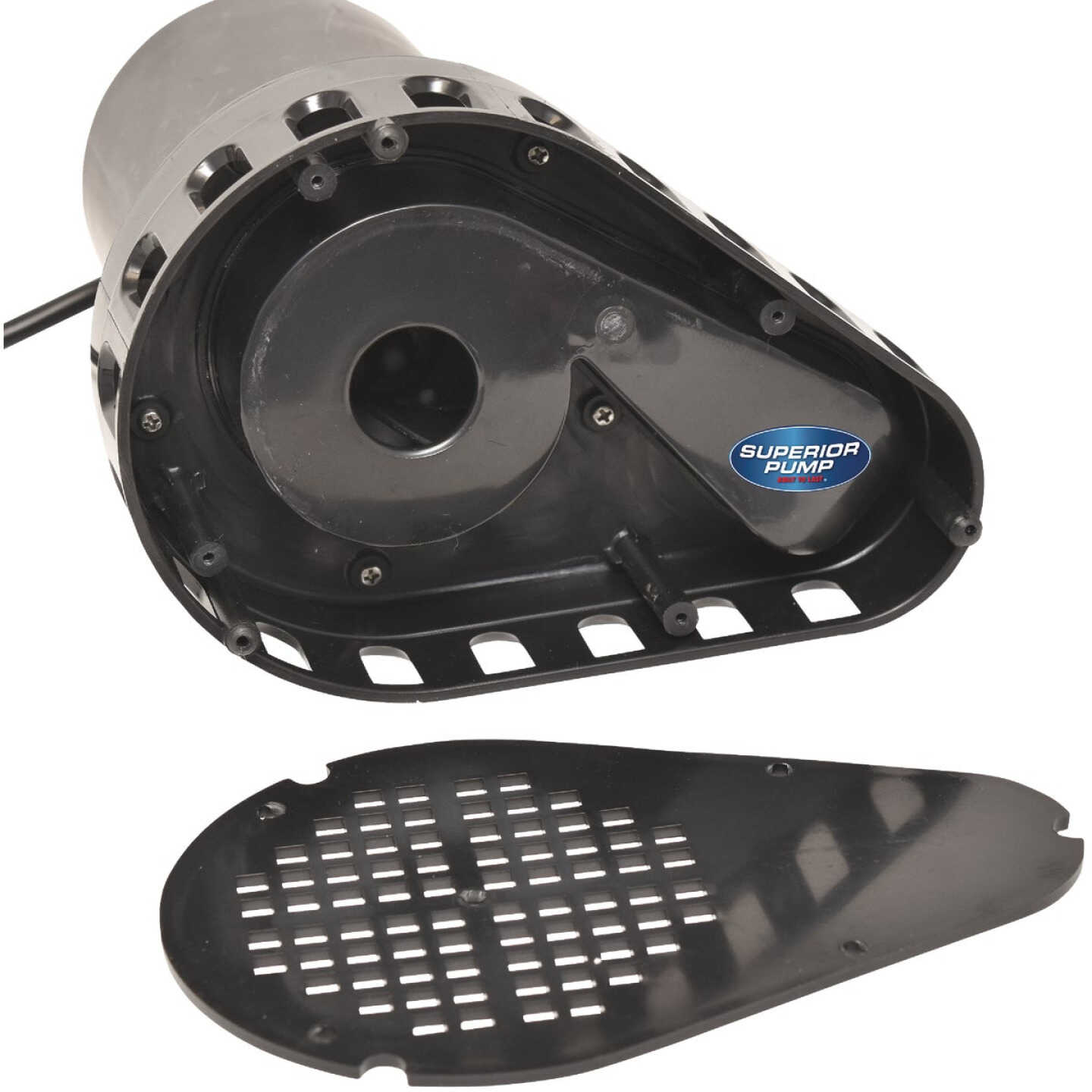 Superior Pump 1/2 HP 3300 GPH Thermoplastic Submersible Utility Pump Image 6