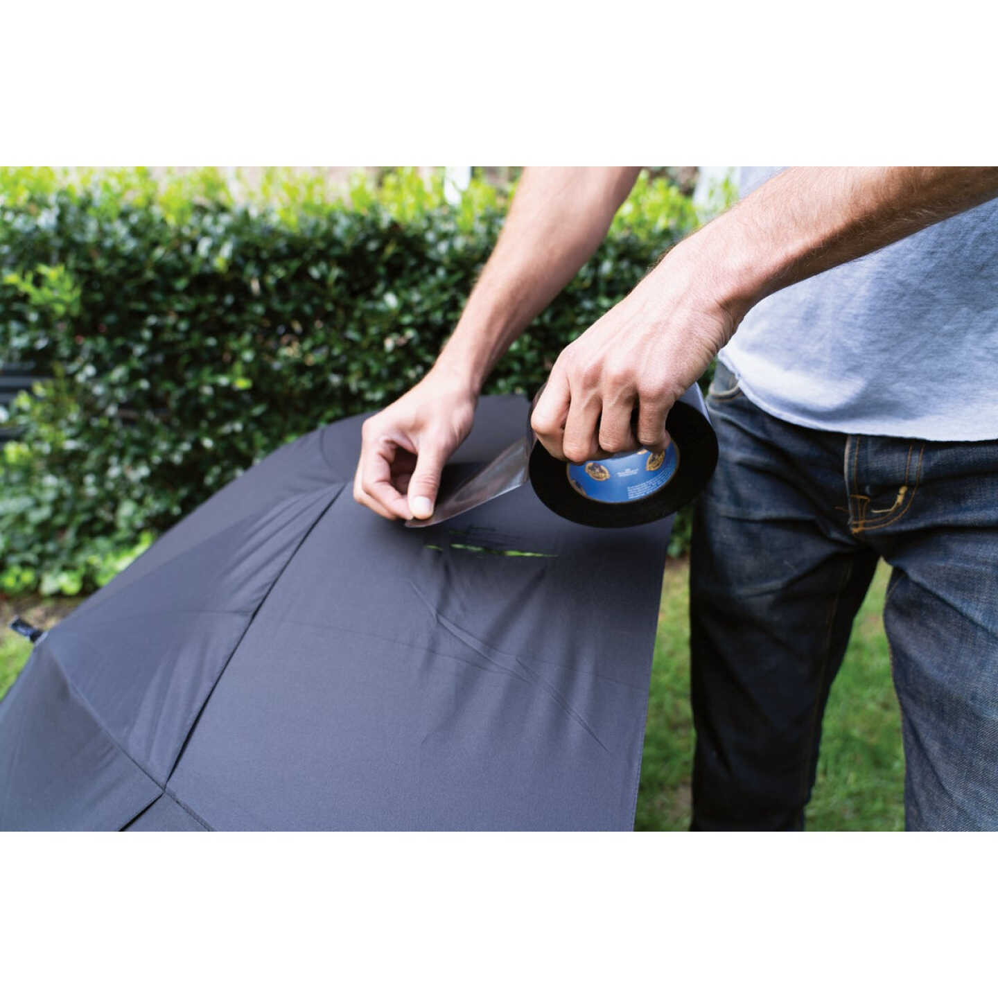 Gorilla 1.88 In. x 10 Yd. All Weather Tape, Black Image 2