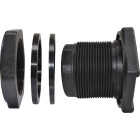 Abbott 1-1/2 In. Polypropylene Bulkhead Fitting Image 2