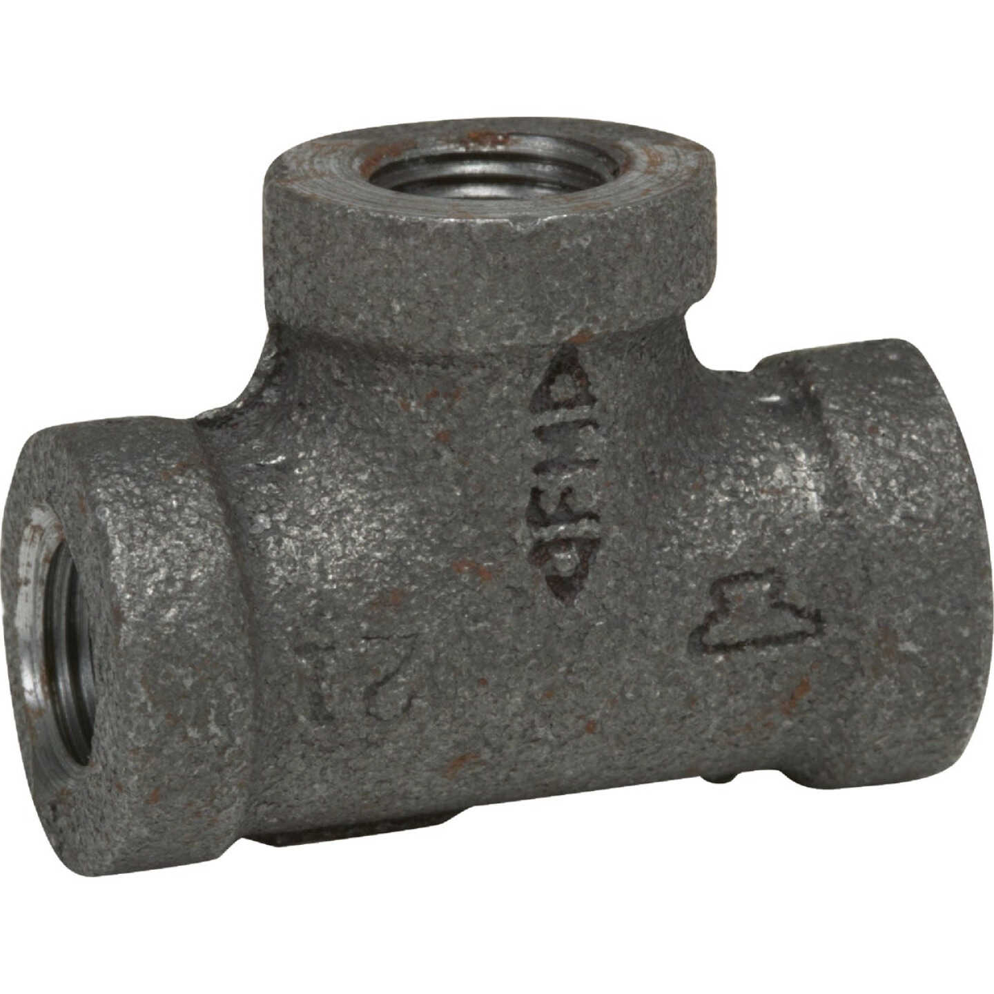 Anvil 3/4 In. Standard Malleable Black Iron Tee Image 1