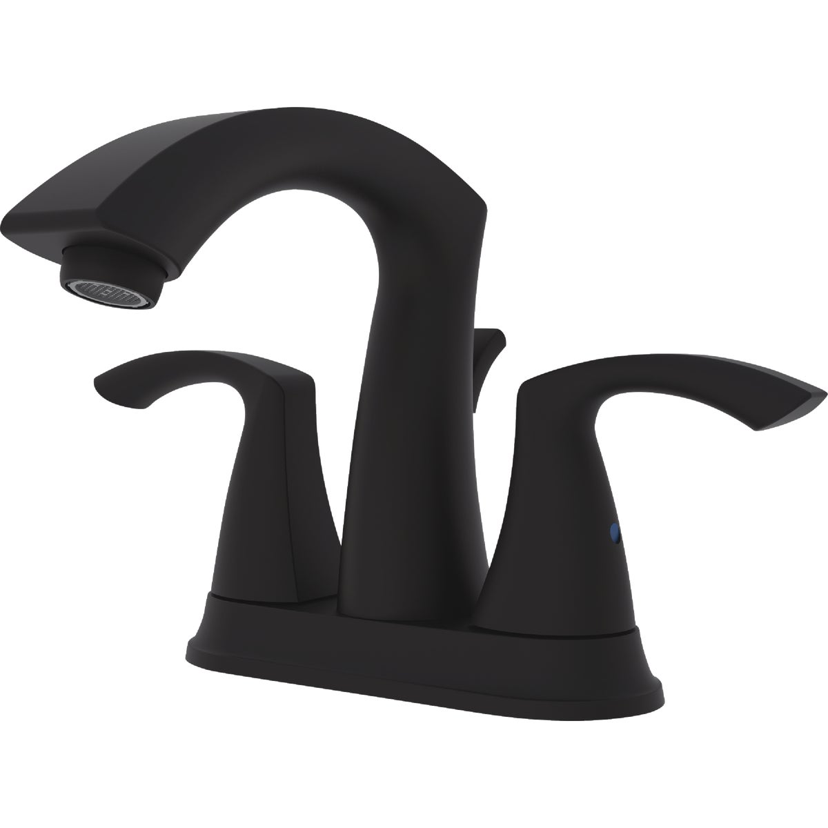 Compass Manufacturing 3280MB Brookfield Matte Black 2-Handle Bathroom Faucet With Popup
