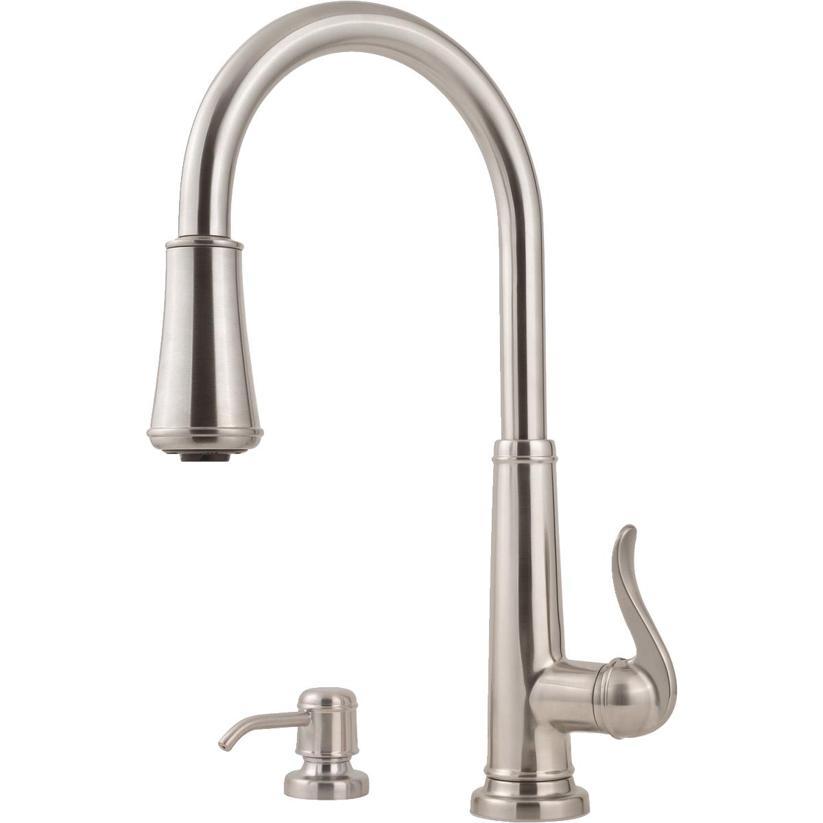 1H SS PULLDWN KIT FAUCET