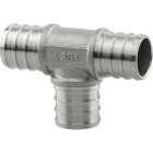 PlumbEeze 3/4 In. Stainless Steel PEX Tee Image 1