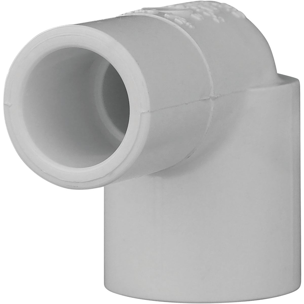 Charlotte Pipe 1/2 In. Slip x Spigot Schedule 40 90 Deg. Street PVC Elbow (1/4 Bend)