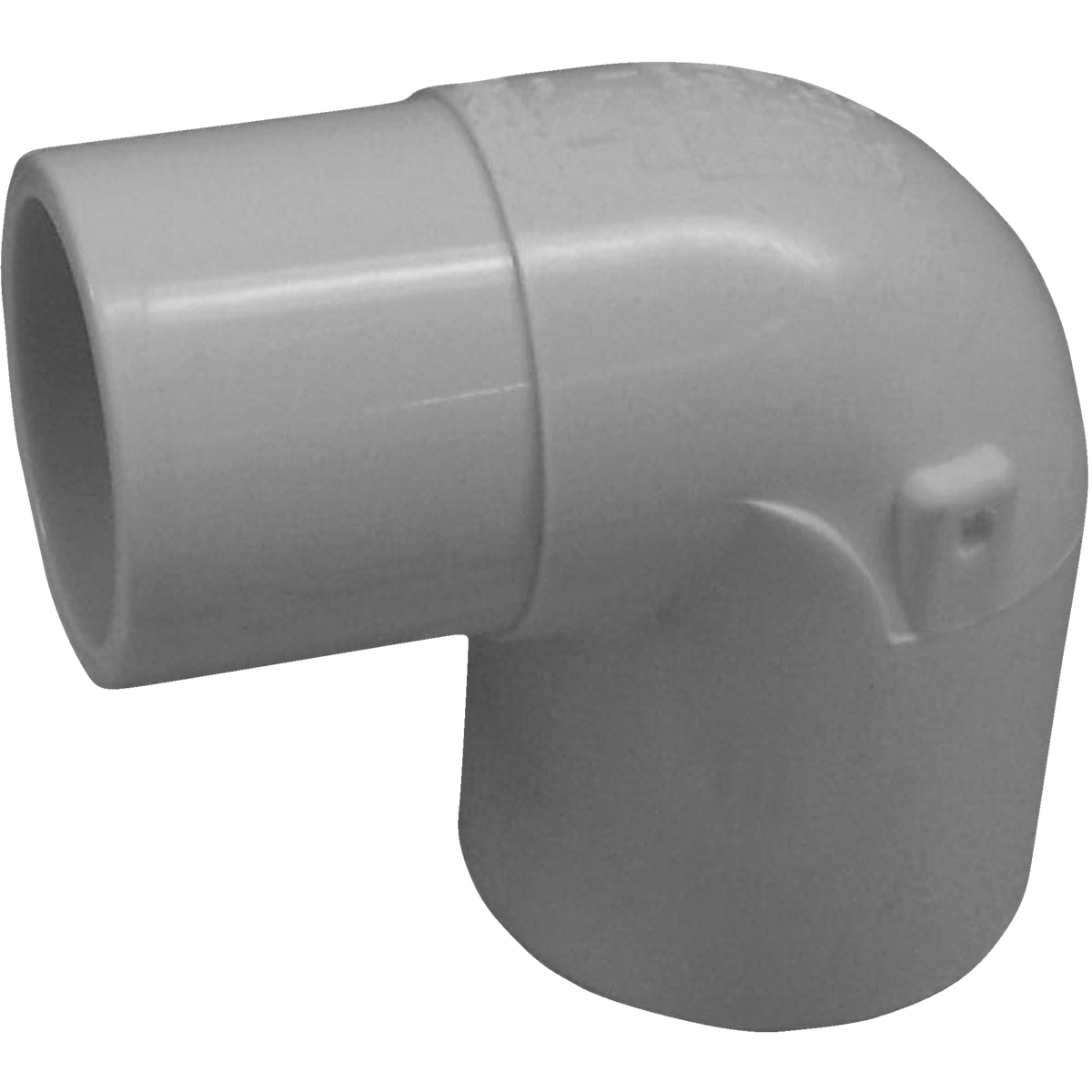 Charlotte Pipe 2 In. Slip x Spigot Schedule 40 90 Deg. Street PVC Elbow (1/4 Bend)