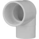 Charlotte Pipe 1-1/2 In. Slip x Spigot Schedule 40 90 Deg. Street PVC Elbow (1/4 Bend) Image 1