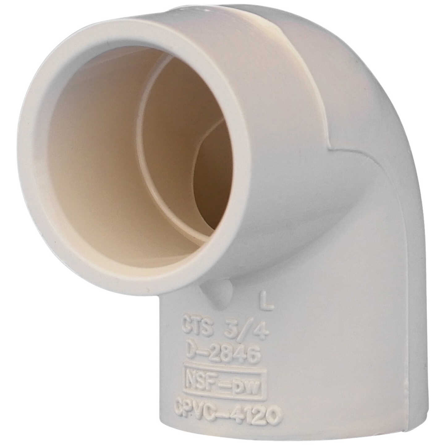 Charlotte Pipe 3/4 In. Slip x Slip 90 Deg. CPVC Elbow (1/4 Bend) Image 1