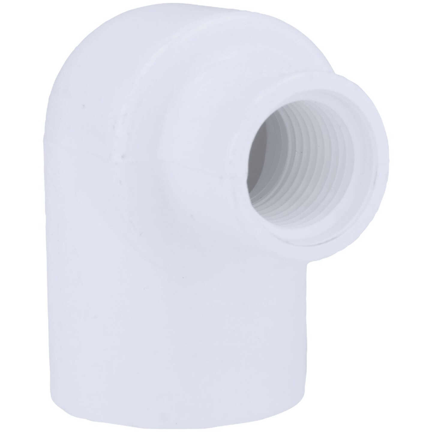 Charlotte Pipe 1 In. Slip x 1/2 In. Female Schedule 40 90 Deg. PVC Elbow (1/4 Bend) Image 1