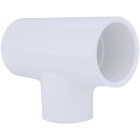Charlotte Pipe 1-1/4 In. A x 1-1/4 In. B x 1 In. C Schedule 40 Pressure Reducing PVC Tee Image 1