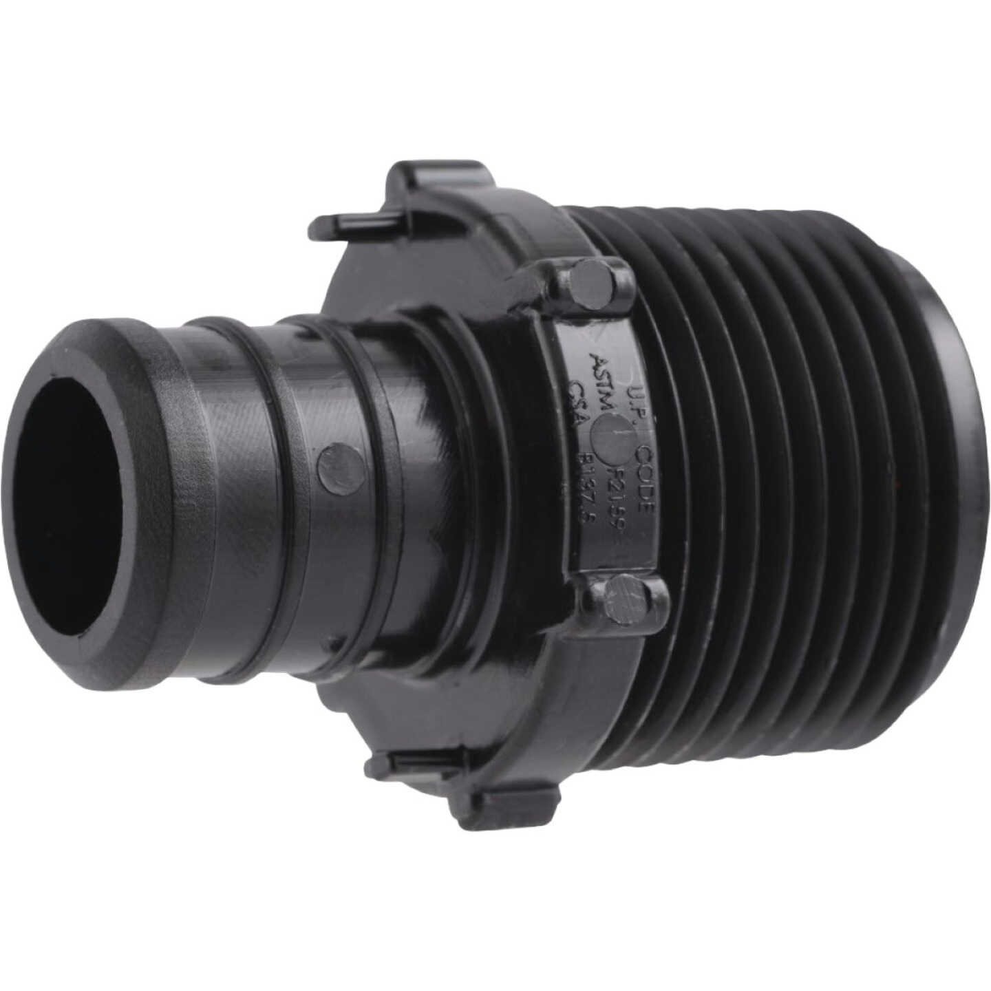 SharkBite 3/4 In. Barb x 3/4 In. MPT Poly-Alloy PEX Adapter (5-Pack) Image 3